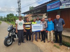 BRI Tanjung Karang Salurkan Bantuan BRI Peduli Dua Unit Motor Roda Tiga untuk Masyarakat Desa Rulung Mulya