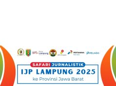 Malam Ini, IJP Lampung Bertolak ke Jawa Barat Gelar Safari Jurnalistik