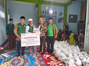 BRI Kanca Teluk Betung Salurkan Paket Sembako untuk Masyarakat Tanggamus Lewat NU Care LazisNU