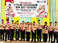 Kwarda Lampung Gelar Sosialisasi 4 Pilar Kebangsaan dan Anti Narkoba di Lamtim