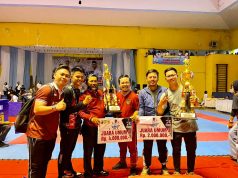 FORKI Lampung Utara Raih Juara Umum III di Kejuaraan Gubernur Cup V 2026