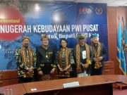 Presentasi Anugerah Kebudayaan, Bupati Lampung Utara Paparkan “Cangget Bakha”. Sudjiwo Tejo : Ajak Bupati Lestarikan Bahasa Lampung