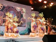 Tari Abung Siwo Migo Tampil Memukau di HPN Banten