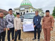 BRI Kantor Cabang Bandarjaya Serahkan Bantuan TJSL Mobil Pengangkut Sampah untuk Yayasan Pendidikan Fantribhakti Lampung Tengah