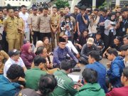 Aliansi Lampung Melawan Aksi di DPRD, Kadisdikbud Thomas Amirico Tegaskan Komitmen Pendidikan Gratis