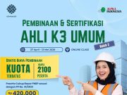 Siap-siap! Kemnaker Buka Lagi Pembinaan K3 Gratis untuk 2.100 Peserta