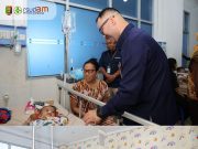 Direktur Jaminan Pelayanan Kesehatan BPJS Kesehatan Kunjungi RSUD Abdul Moeloek