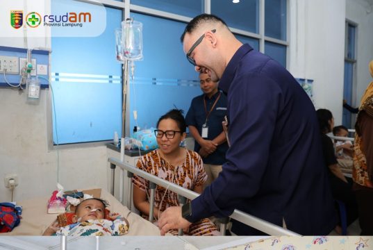 Direktur Jaminan Pelayanan Kesehatan BPJS Kesehatan Kunjungi RSUD Abdul Moeloek