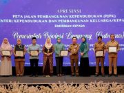 Pemprov Lampung Raih Apresiasi BKKBN atas Peta Jalan Pembangunan Kependudukan