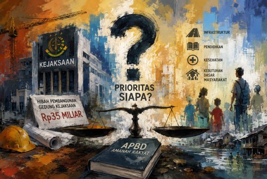 Gedung Kejaksaan Prioritas Siapa? Hibah Rp35 Miliar dari APBD Lampung Tuai Sorotan, Publik Pertanyakan Skala Prioritas